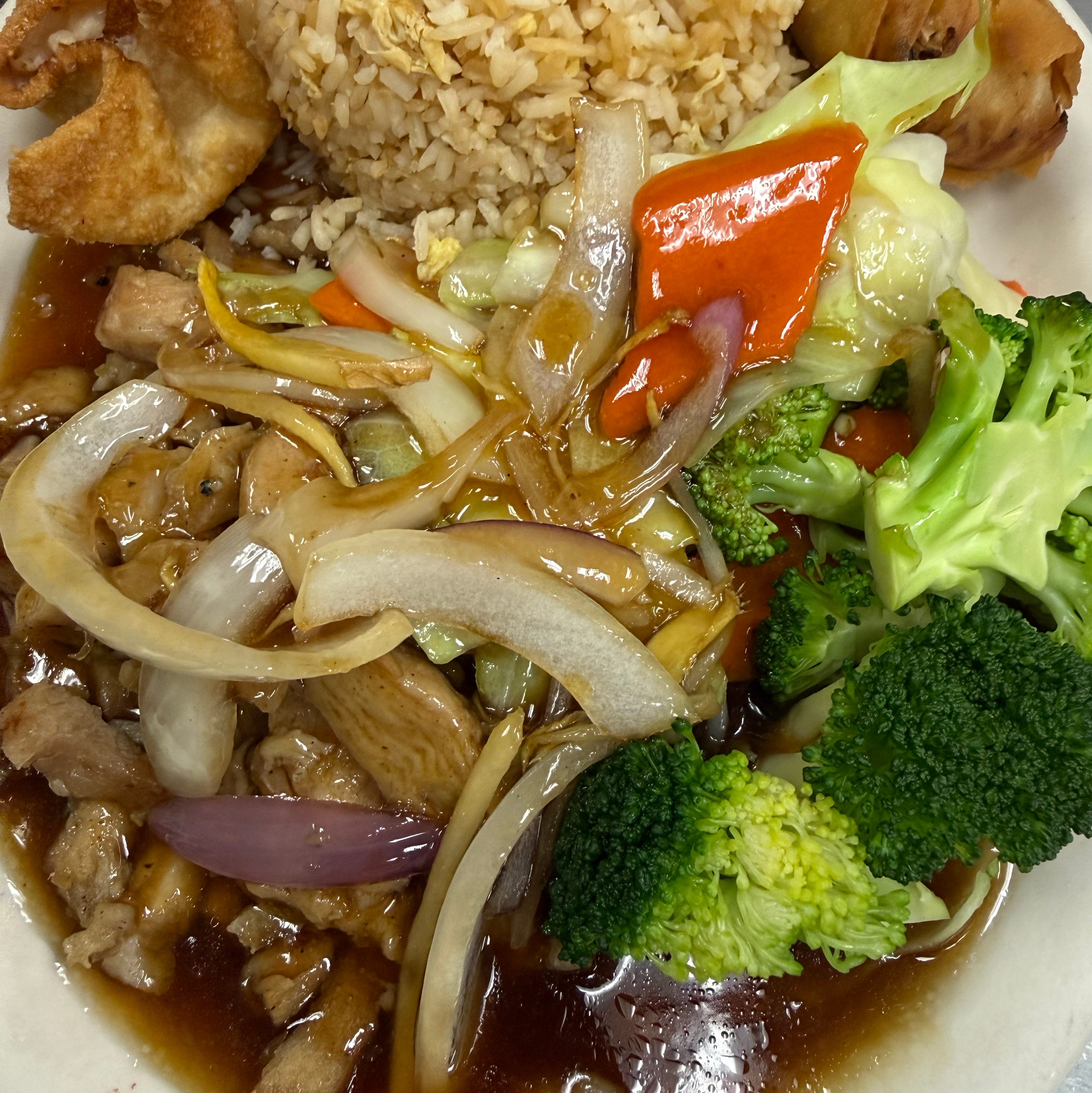 Teriyaki Chicken Chef's Special.