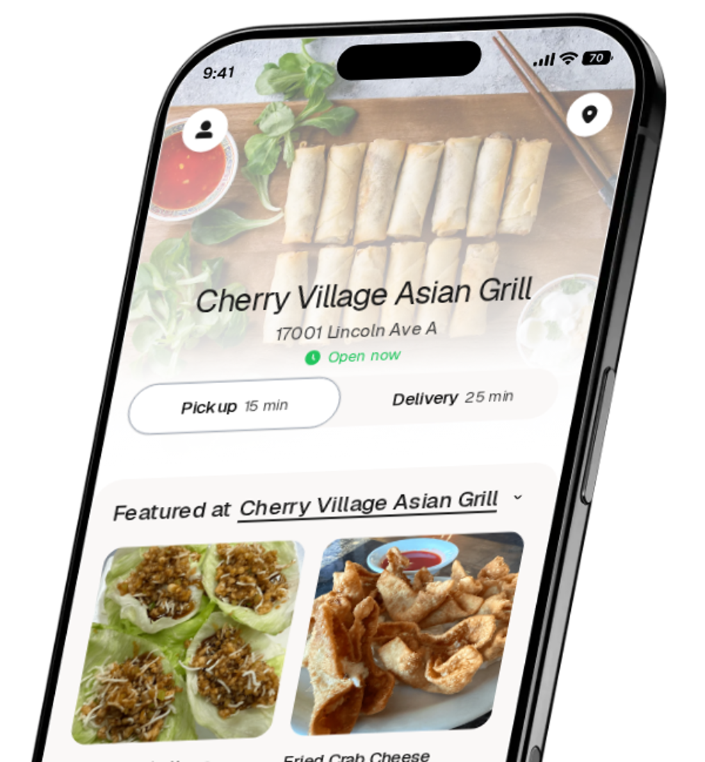 Cherry Village Asian Grill app preview