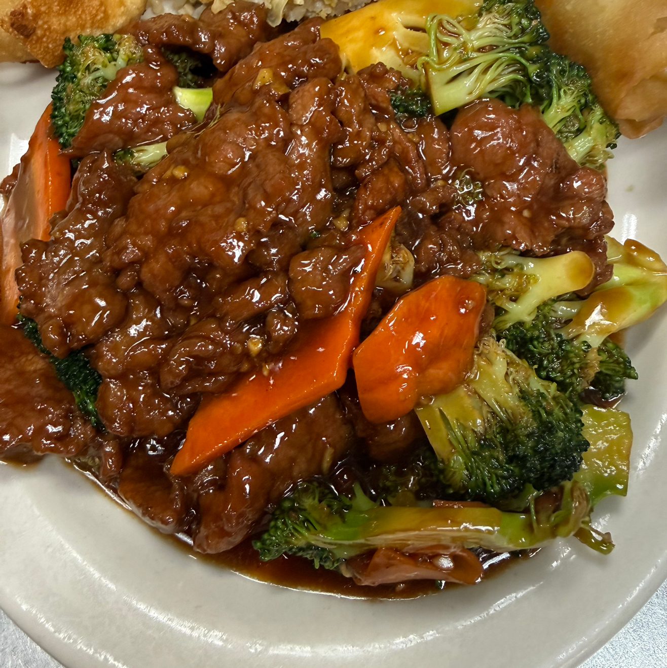 Beef with Broccoli.