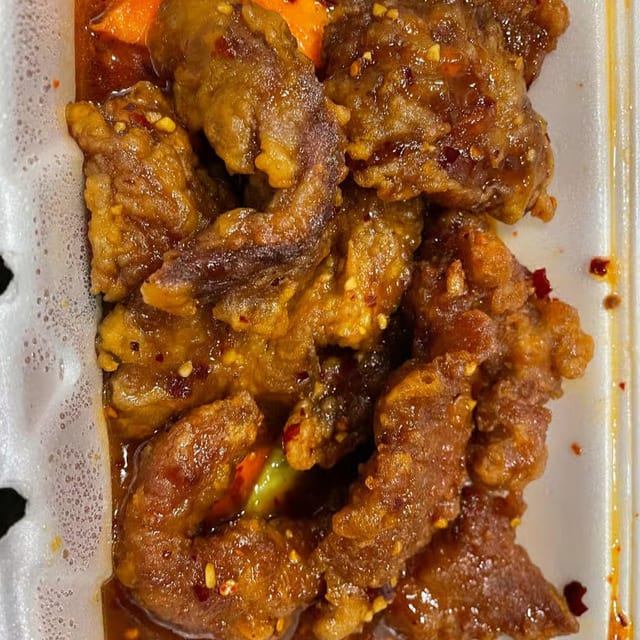 Hunan Beef Chef's Special.