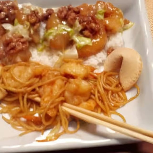 Walnut Prawn Chef's Special.