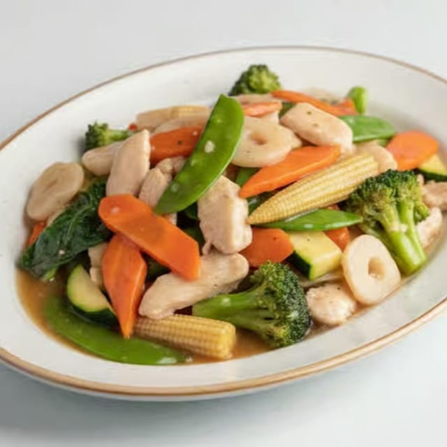 Chicken with Vegetables.