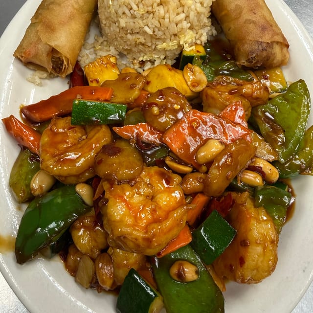 Kung Pao Shrimp.