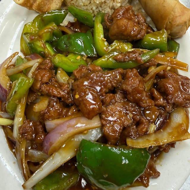 Bell Pepper Beef.