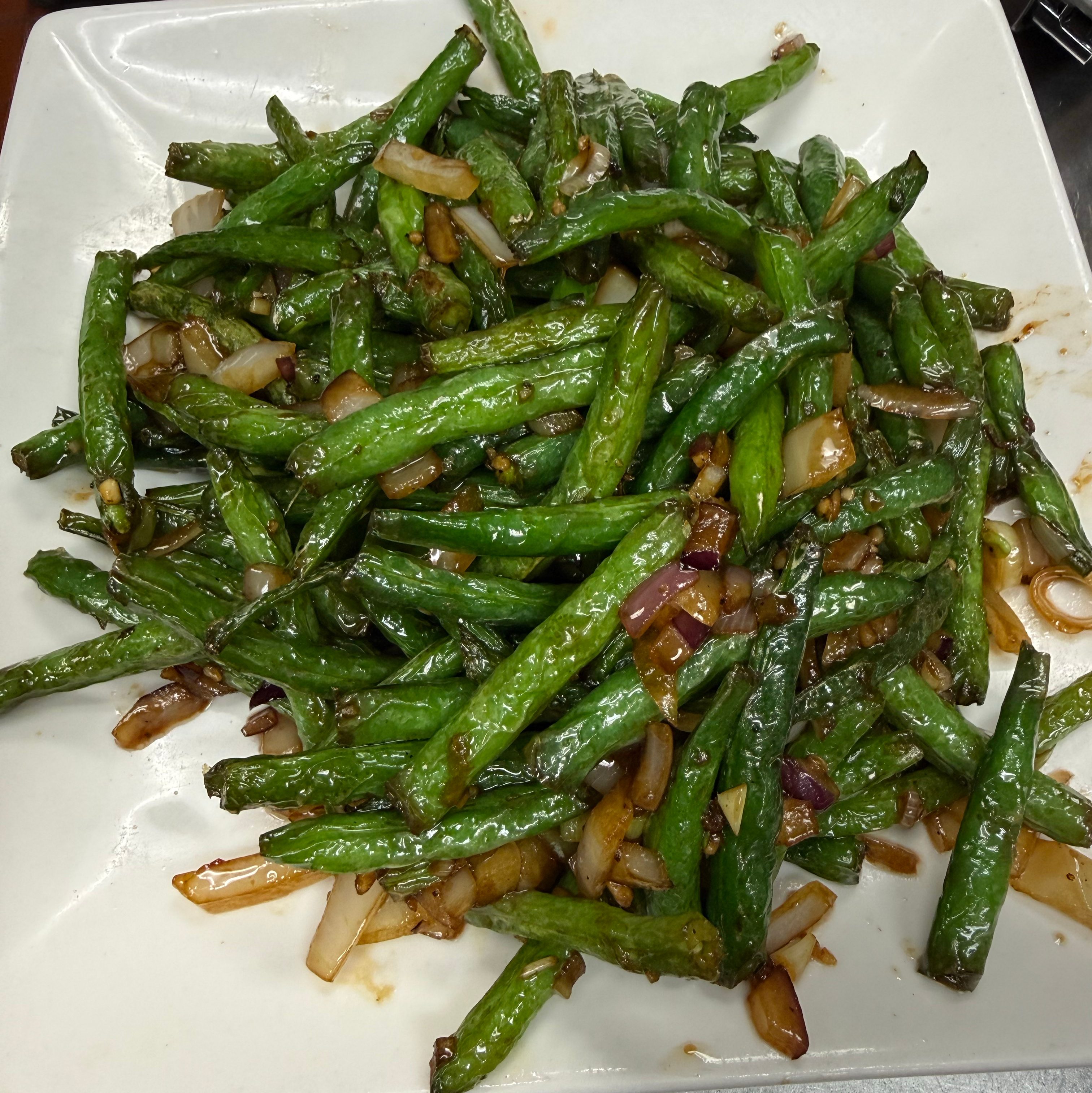Mandarin String Bean with Pork.
