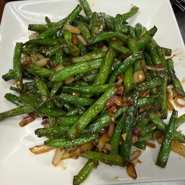Mandarin String Bean with Pork.