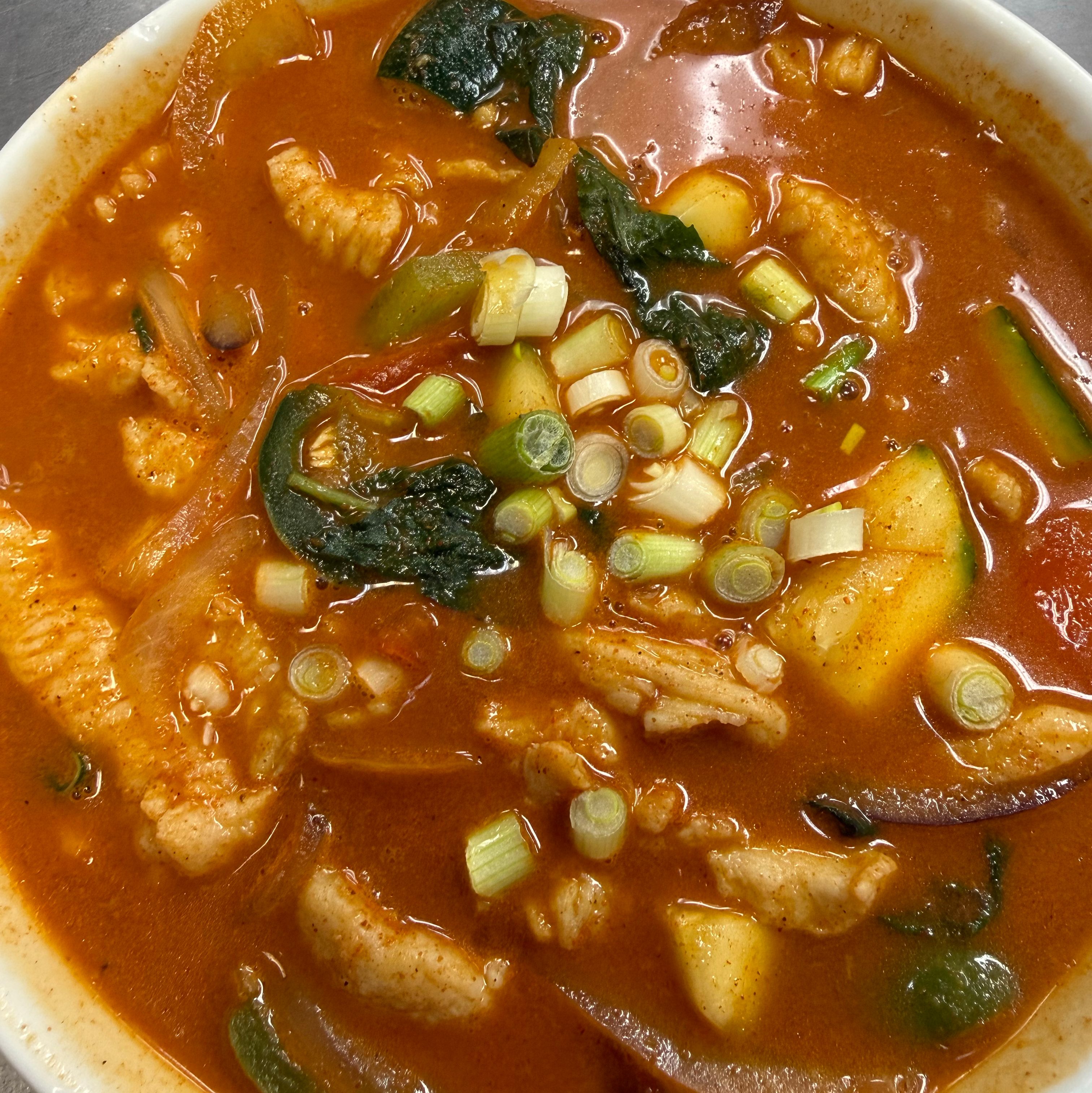 Thai Spiced Soup.