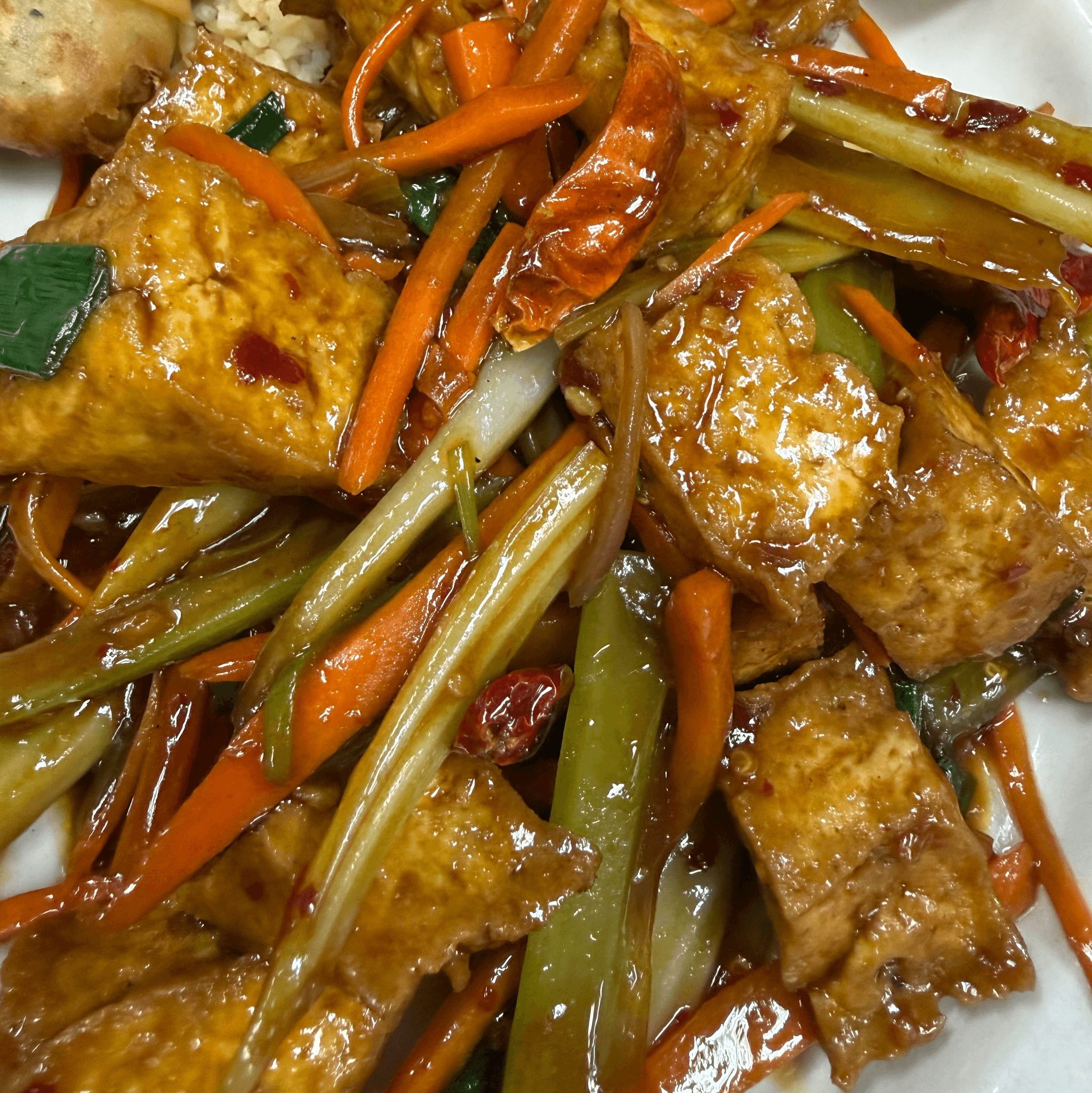 Szechuan Tofu.