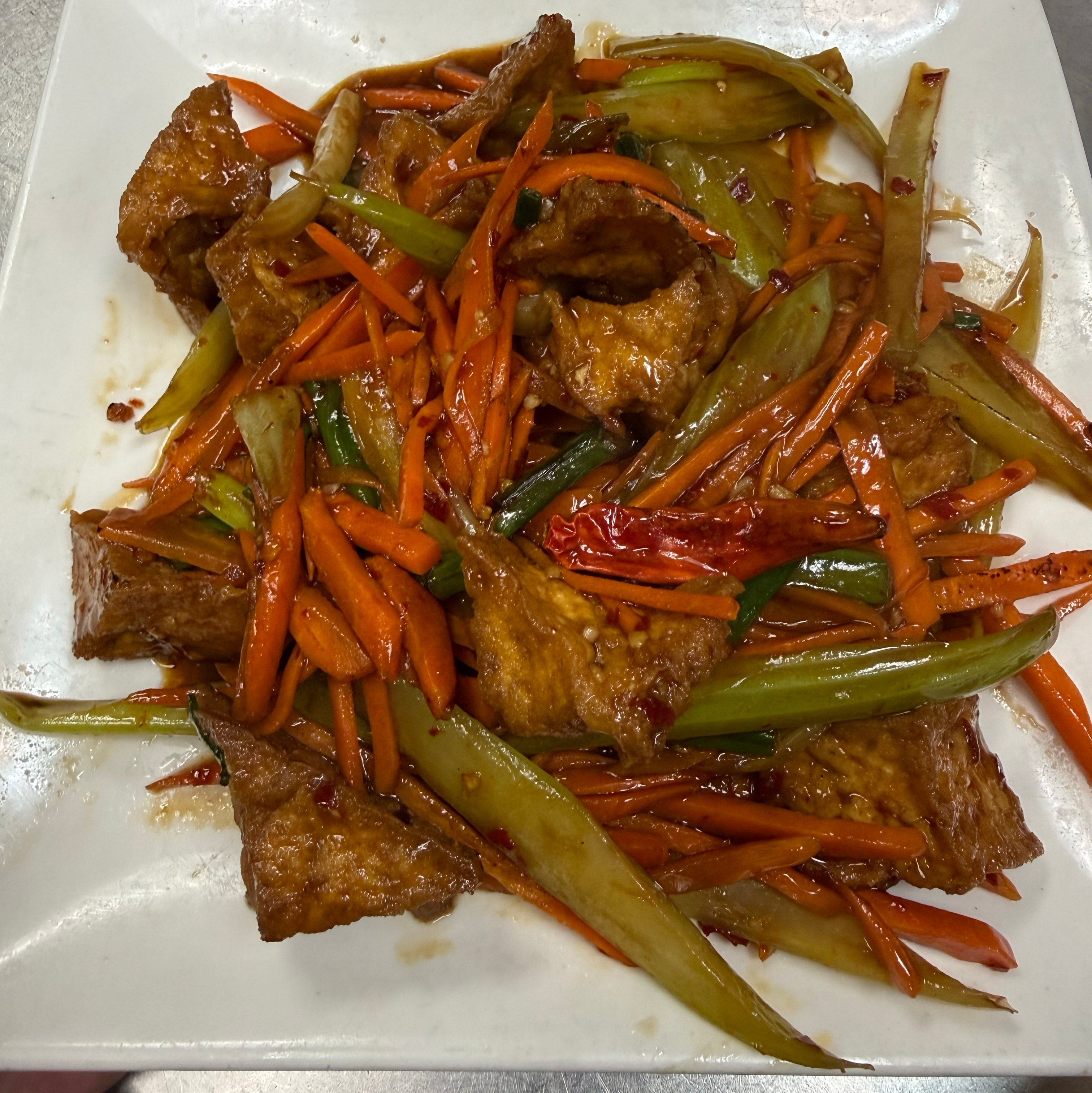 Szechuan Tofu.
