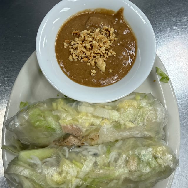 Vietnamese Crystal Rolls.