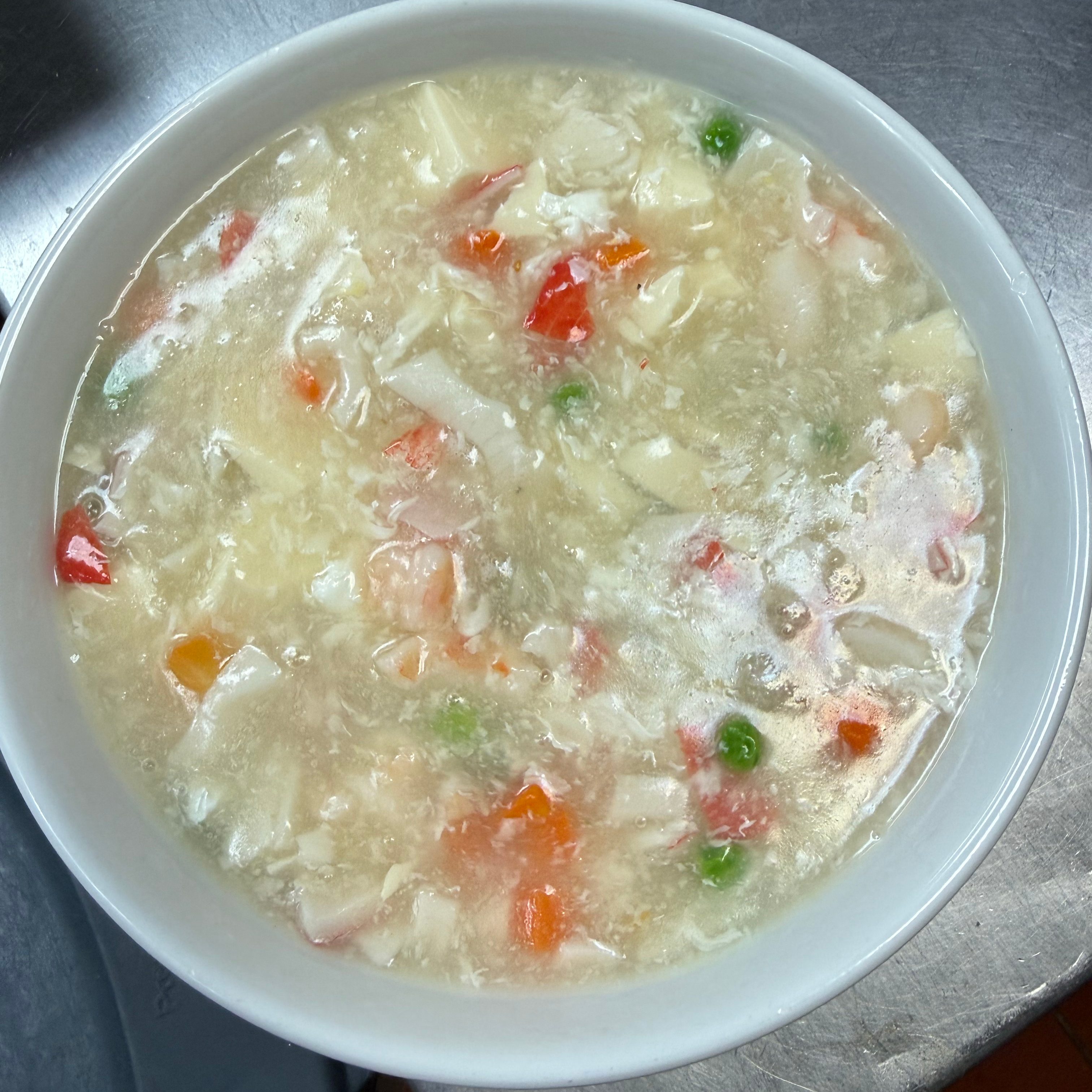 Tofu Seafood Soup.