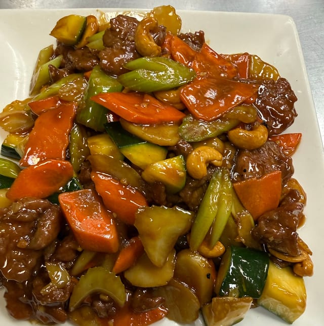 Cashew Beef.