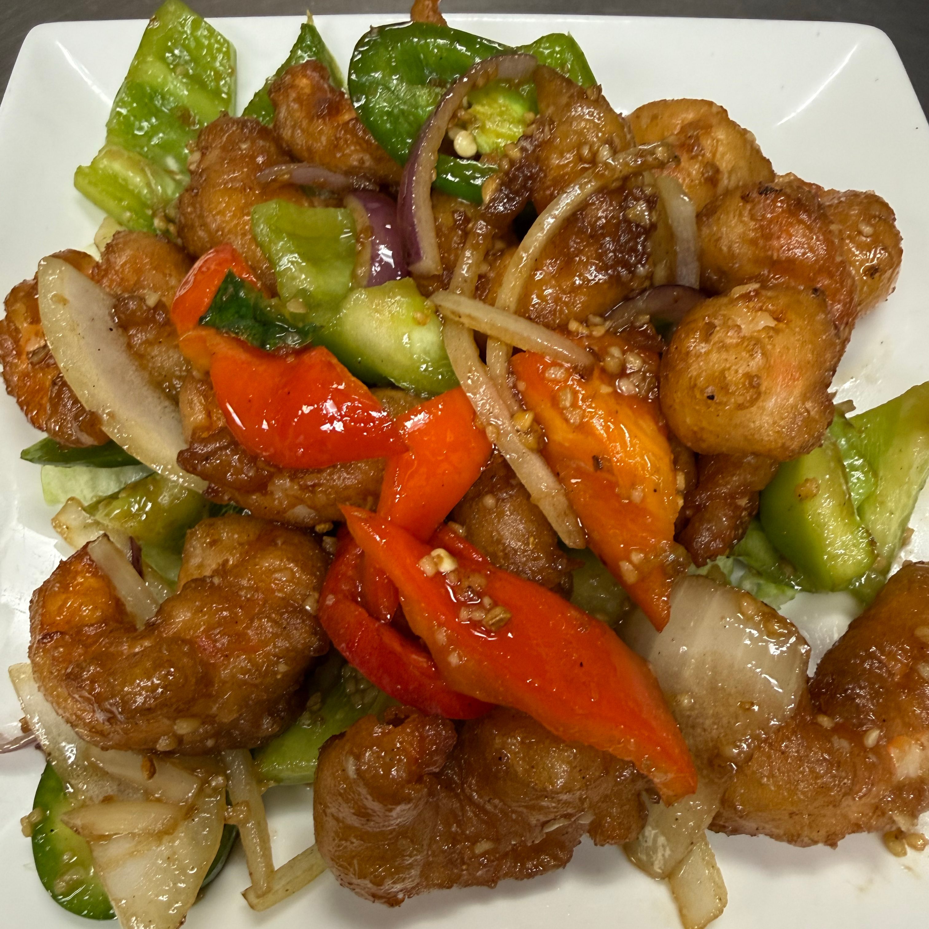Salt & Pepper Shrimp Chef's Special.